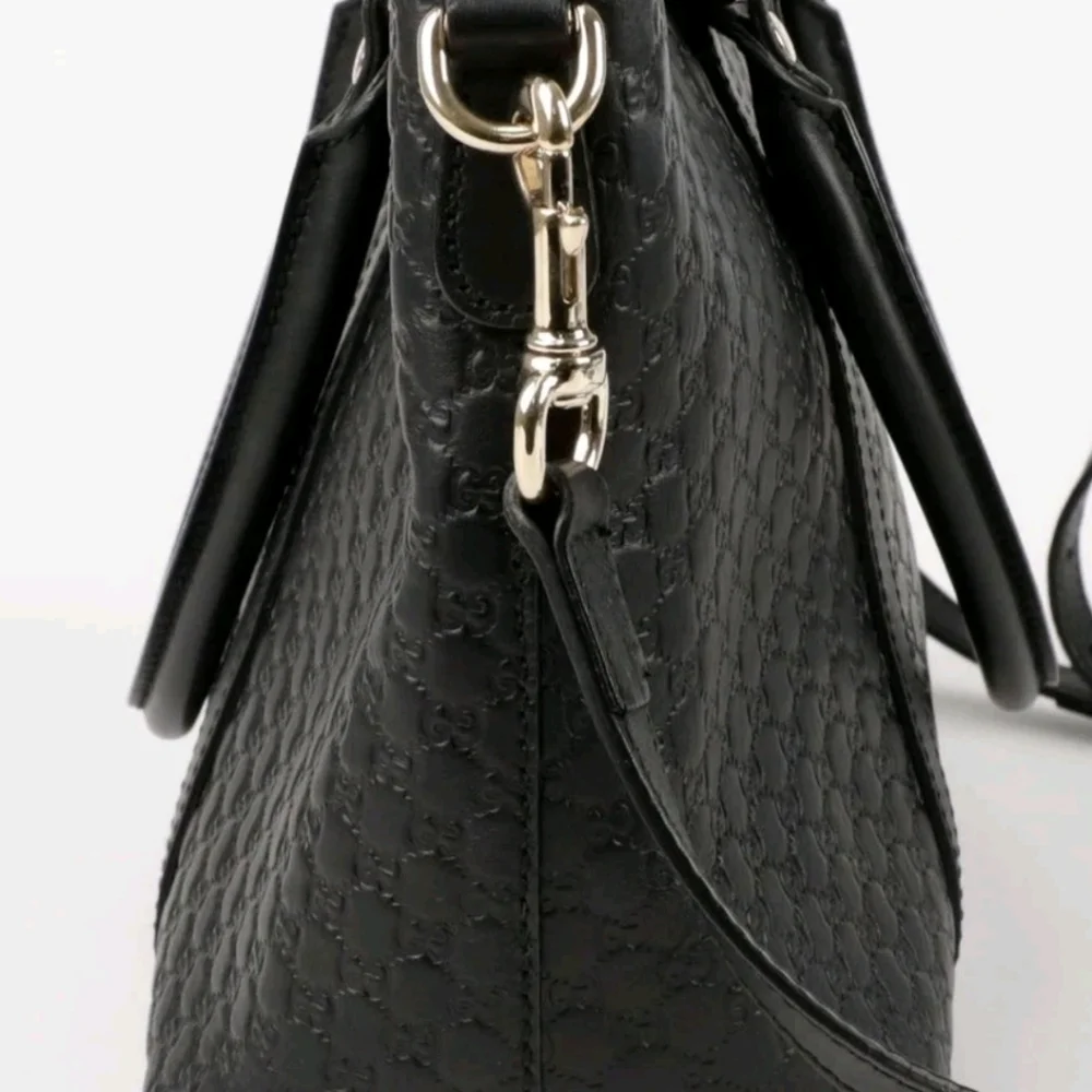 Dbl Authenticated Gucci Micro Shima Tote Shoulder Bag 449656 149857297 - Picture 5 of 13